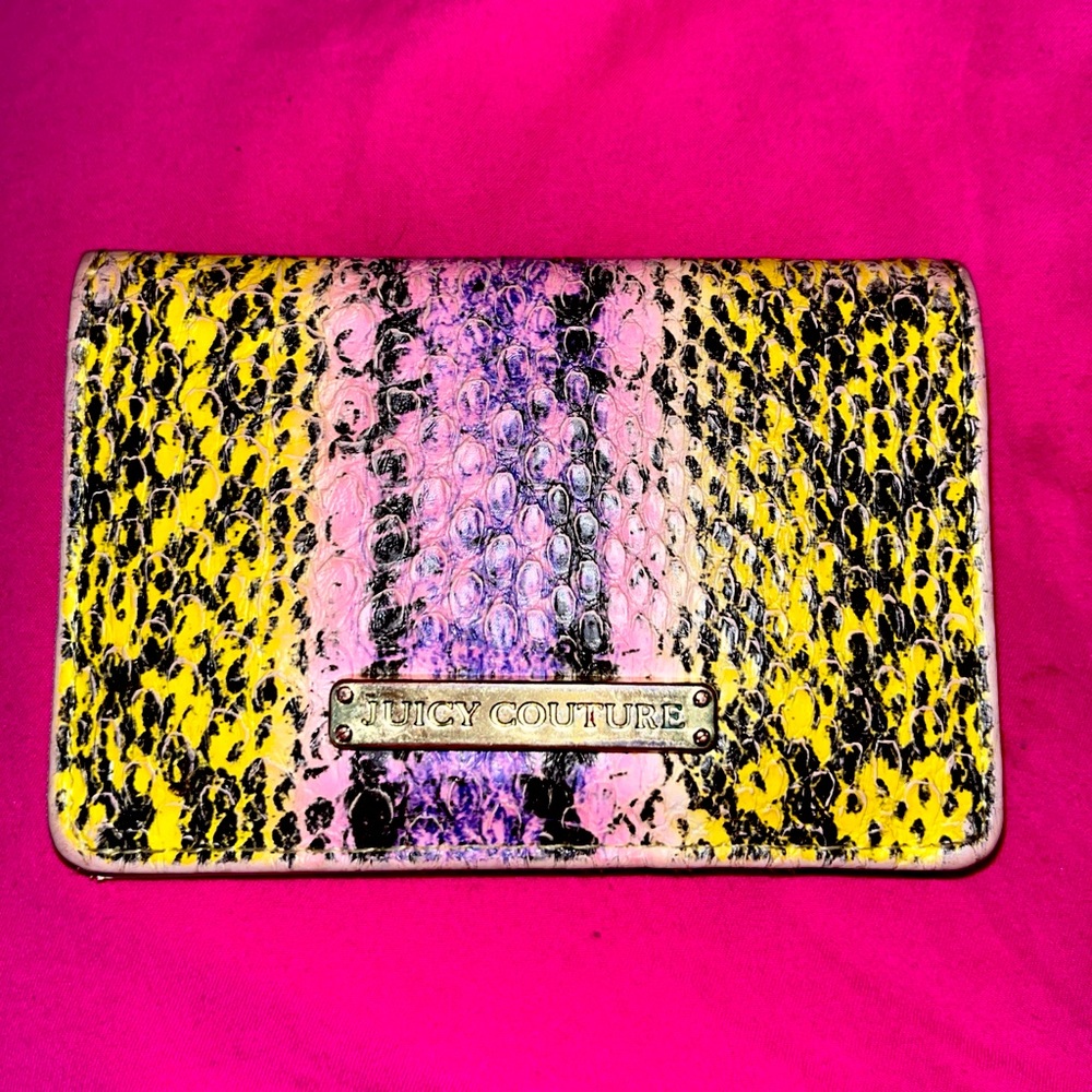 vintage juicy couture pocket wallet